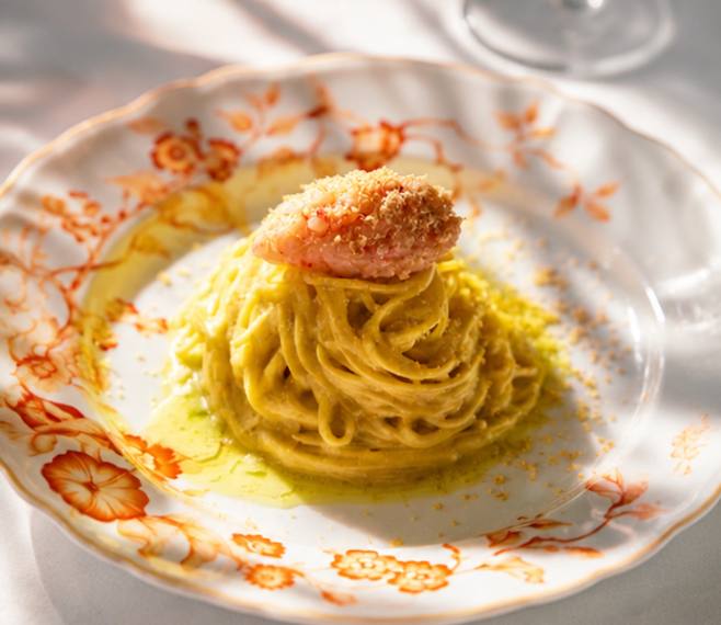 Handmade pasta course